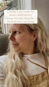 I had my first PT appointment yesterday; and, today, I am going into the  shop for just a short bit., Progress is in the eye of the beholder. And