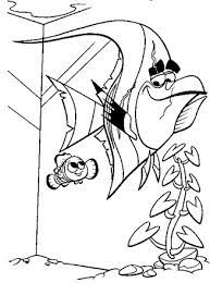 Finding nemo fish tank coloring pages. Finding Nemo Coloring Page Nemo Fish Tank All Kids Network