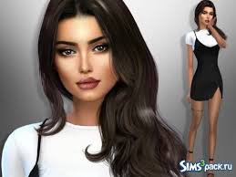 Скачать симка Barbara Lew от divaka45 для Симс 4
