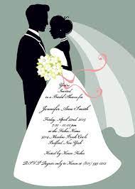 Bride And Groom Bridal Shower Invitations By Basic Invite Bridal Shower Invitations Bride And Groom Silhouette Wedding Shower Invitations