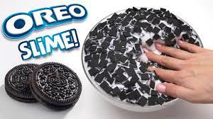 Surprise omg serie 1 fake vs. Glitzernder Oreo Flocken Schleim Youtube