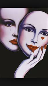 • we climbed the north face of mount rainier. Crying Sad Face Behind Happy Mask Drawing Novocom Top