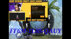 Emote terbaru ini bisa didapatkan secara gratis dengan menukarkan kode redeem yang dibagikan oleh garena ff indonesia. Bagi Bagi Kode Redeem Emote Baby Shark Youtube
