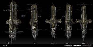 Prey space ship Talos I - Fred Augis | Space station art, Concept art  digital, Game concept art