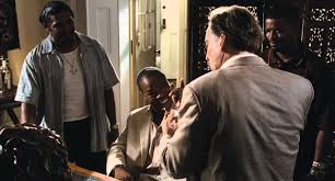 Terrence mcdonagh is a new orleans police sergeant, who recieves a medal and a promotion to lieutenant for heroism during hurricane katrina. Prorom