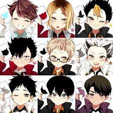 Oikawa Kenma Nishinoya Kuroo Tsukishima Bokuto Akaashi Kageyama Ushijima Haikyuu Haikyuu Anime Haikyuu Manga Haikyuu Akaashi