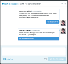Twitter Launches Sharing Public Tweets In Direct Messages Blogging Services Messages Messaging App