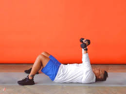 Breathe in as you bend your elbows while lowering your chest to slightly below the level of your bent elbow. An Upper Body Workout To Target Your Shoulders Back And Chest Self