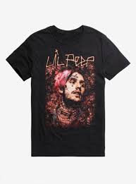 Lil Peep Come Over When You Re Sober Merch Lil Peep Floral Portrait T Shirt In 2020 Lil Peep Merch Shirts Floral Tshirts