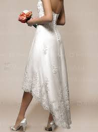 Lace Plus Size Wedding Dress Ps025 Inweddingdress Wedding Dresses High Low Hi Low Wedding Dress Short Wedding Dress
