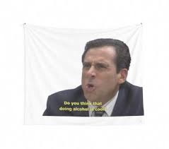 Michael Funny Quote Wall Tapestry Funnypictures In 2020 Funny Quotes Crazy Funny Memes Funny Memes
