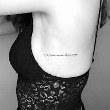 100+ images collection of rib cage tattoos for females pain. Side Boob Tattoos Placement Visibility Prices And