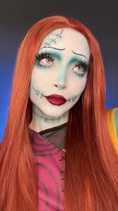 Becoming Sally 💙🪡💁🏻‍♀️ @spookygirlcosmetics #sally #halloween  #halloweenmakeup #makeuptransformation #nightmarebeforechristmas  #sallycosplay #jackskellington #halloweencostume #timburtoncharacter ...