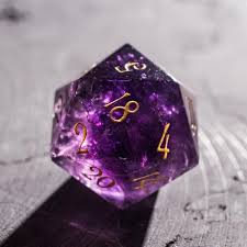 Full Set Amethyst Gemstone Dnd Dice Set Engraved Carving Etsy Dungeons And Dragons Dungeons And Dragons Dice Dungeons And Dragons Homebrew