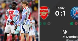 Lewis-Skelly – 7.5, Saka – 4: rating Arsenal players in PSG loss