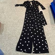 Hobbs jumpsuit polka store dot