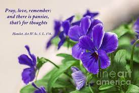 Pray Love Remember By Janice Pariza Pansies Pray Flower Garden