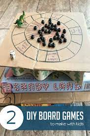 Donkey hodie and her pals are making art projects from materials found around someplace else, and you can play too! Make Your Own Board Games For Kids Hands On As We Grow