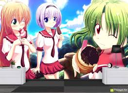 A fun easy way to cover walls. Children S Wallpaper Wall Murals Anime Girls Fototapet Art Digital Wallpaper The Best Selection Of Wall Murals And Photo Murals For Children S Buy Online