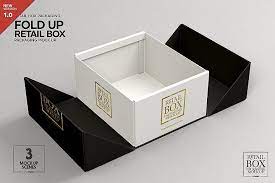 fold up retail box packaging mockup 212521 branding design bundles in 2021 packaging mockup box packaging design mockup free