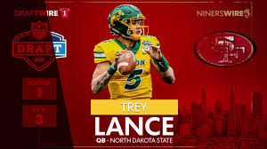 For many, this was a surprise. Niners Wire The Pick Is In 49ers Draft Qb Trey Lance With No 3 Overall Pick Facebook