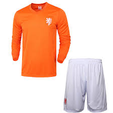 This soccer jersey is a great gift for any soccer player. China High Quality Absorbent Sweat Suit Netherlands Soccer Jersey Soccer Uniforms Autumn Long Sleeved Dress China Soccer Jersey And Long Sleeve Shirt Price