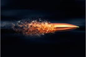Flying Bullet With Dust Trail Blur Background Photography Blue Background Images Dslr Background Images