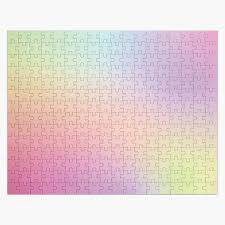 1000 pieces puzzles for adults gradient color rainbow round jigsaw puzzle new. Very Challenging Rainbow Gradient Prismatic Puzzle Jigsaw Puzzle By Malikabela Redbubble