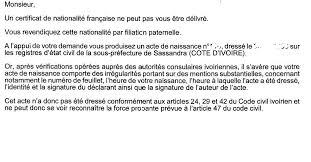 Voici un modèle de lettre type pour indiquer votre changement d'adresse aux différents organismes. Certificat De Nationalite Francaise Etablis A L Etranger