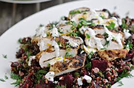 Chicken Beetroot And Rice Salad Dinner Recipes Goodtoknow