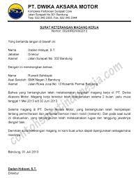 May 10, 2021 · para pelamar juga diharuskan untuk melampirkan surat keterangan dari dokter rumah sakit pemerintah/puskesmas yang menerangkan terkait jenis dan derajat kedisabilitasannya. Contoh Surat Keterangan Magang Kerja Dari Perusahaan