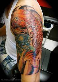 The 80 Best Half Sleeve Tattoos For Men Improb Koi Tattoo Design Tattoo Sleeve Designs Best Sleeve Tattoos