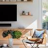 Picture of floating shelf for tv this all idea started when i installed my flat screen tv on the wall. Https Encrypted Tbn0 Gstatic Com Images Q Tbn And9gcsy Bi3r3ackfdot6eb8wt98tbdbcl9wndqnuvx5lk Usqp Cau