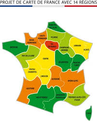 On en a profité pour ajouter les noms des régions qui ont posé problème à la fin d'un exercice. Carte De France Nouvelles Regions Kazy Stock Vector Adobe Stock