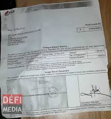 Bonjour, vous devez déposer une plainte pour fraude auprès des services de police ou de. Escroquerie Et Cheques Sans Provision Une Equipe De Gros Bras Sollicite L Icac Defimedia