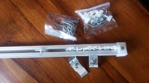 Paket lengkap harga gorden anti bakteri + rel rumah sakit model h komplit set harga per meter lari: Aksesoris Gorden Rel Batang Gorden Kotak Atau Oval Beserta Aksesoris 1 Meter Lazada Indonesia