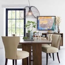 1 upholstered crate & barrel ivory textured arm dining room chair. Monarch 92 Shiitake Dining Table Reviews Crate And Barrel Dining Table Upholstered Dining Chairs Dining Table Design Modern