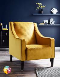 Perfect To Add A Pop Of Colour To Your Living Room The Boheme Accent Chair Is Gorgeous Mustard Living Rooms Accent Chairs For Living Room Yellow Living Room