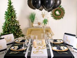 It includes a table and four chairs. Products Tagged With Black White And Gold Table Setting Ilovetocreate