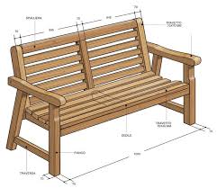 Progetto Panca Di Legno Panca Di Legno Sedia Legno Mobili Fai Da Te Legno