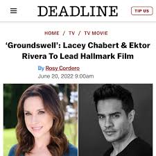 Soo beyond excited to finally share that @thereallacey and @ektorrivera are  the stars of the @hallmark movie based