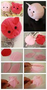 Diy Cute Pig Useful Tutorials Diy Felt Animals Felt Diy Sewing Stuffed Animals
