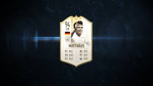New icon* 93 prime baggio hybrid! Prime Icon Moments Karte Fur Lothar Matthaus Bfv Esports