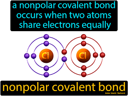 Nonpolar Covalent Bond In 2020 Covalent Bonding Science Flashcards 10th Grade Science
