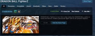 42 000 Players Online On Pc Currently Dragonballfighterz