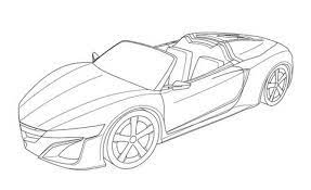 When the online coloring page has loaded, select a color and start clicking on the picture to color it in. Acura Nsx Roadster Design Revealed In European Patent Filing