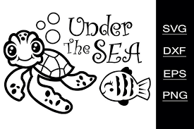 Download Under The Sea Svg Cutting Files 540697 Cut Files Design Bundles