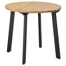 Norden / råskog table and 2 stools, birch/black, 35/59 7/8 . Dining Tables Kitchen Tables Dining Room Tables Ikea