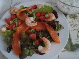 Salade De La Mer Auxdelicesdemanue Salade De La Mer Salade Salade Caprese