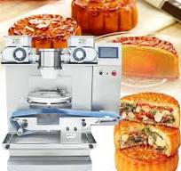 Factory Supplier Commercial Moon Cake Mooncake Making Machine Bakery Full  Automatic Encrusting Machine